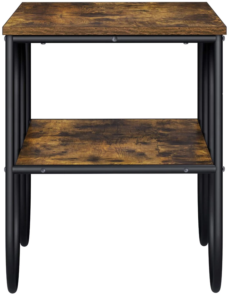TV staliukas 80 x 40 x 50 cm Dūminio ąžuolo Apdirbta mediena