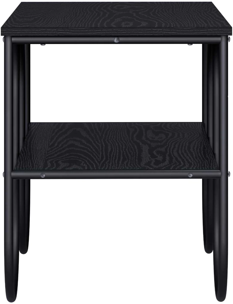 TV staliukas 80 x 40 x 50 cm Juodojo ąžuolo Apdirbta mediena