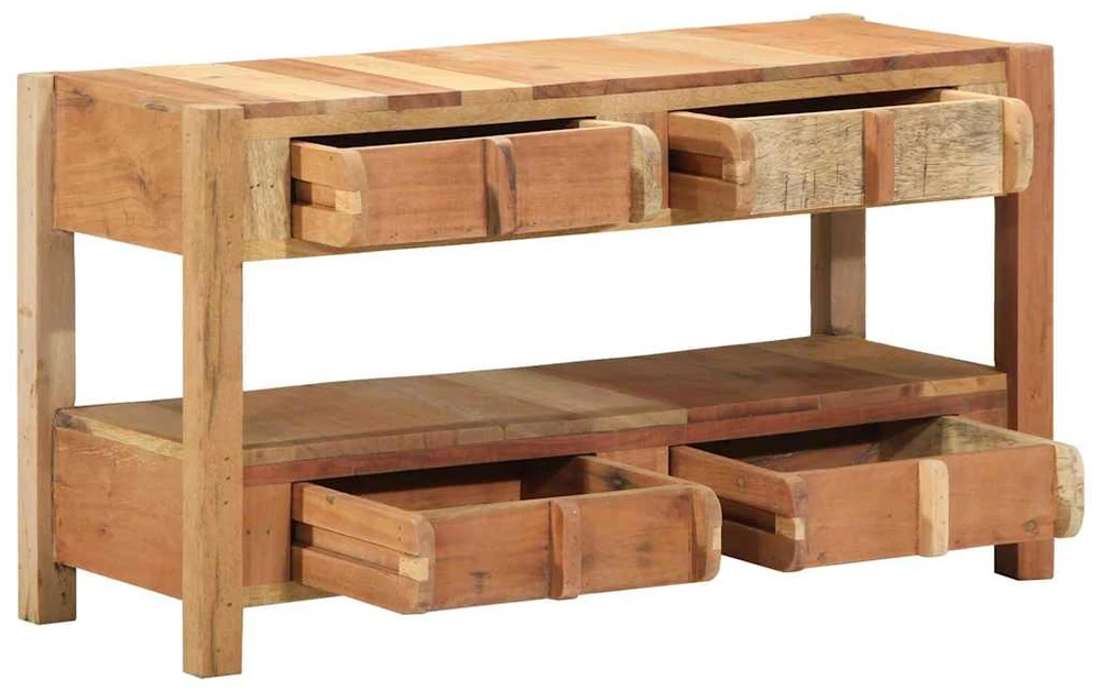 TV staliukas Televizoriaus spintelė su stalčių Ruda 83 x 33 x 46 cm