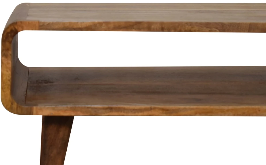 TV staliukas Artisan Furniture Ąžuolo atspalvio TV spintelė
