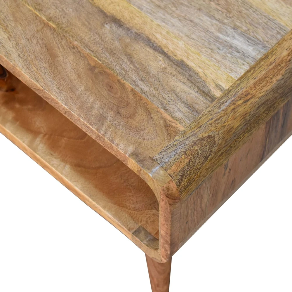 TV staliukas Artisan Furniture Ąžuolo atspalvio TV spintelė