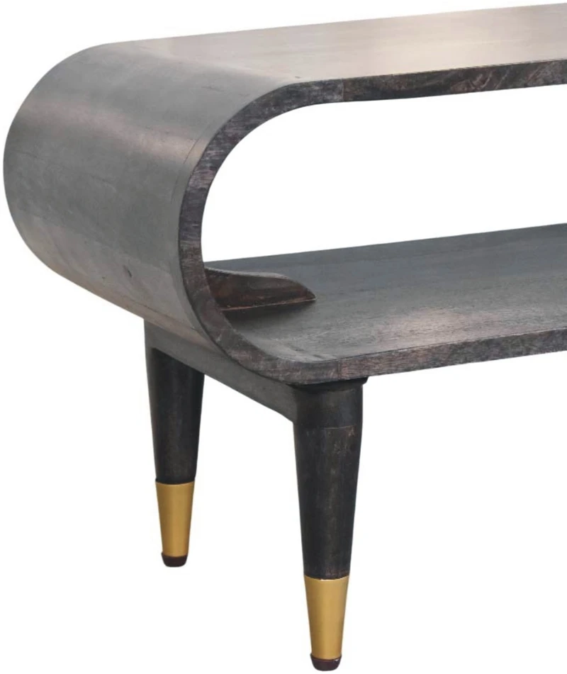 TV staliukas Artisan Furniture Lenkta TV spintelė