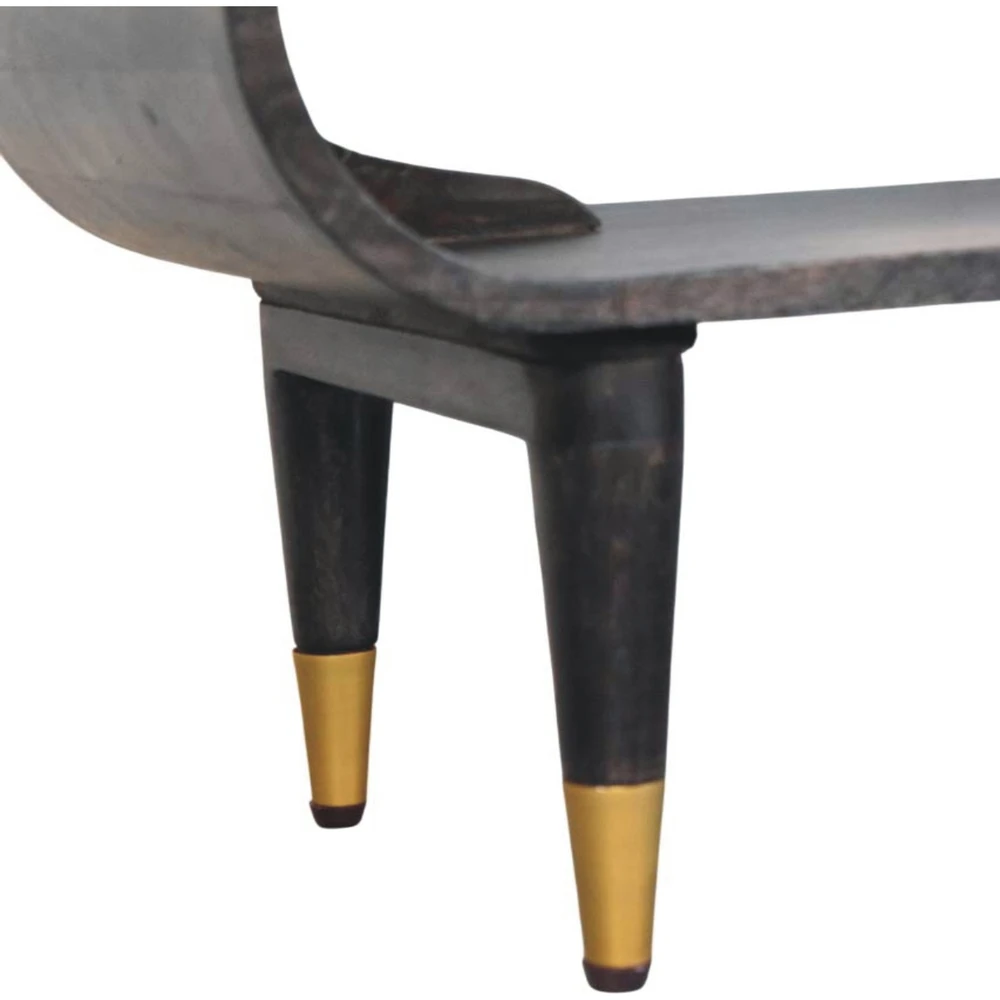 TV staliukas Artisan Furniture Lenkta TV spintelė