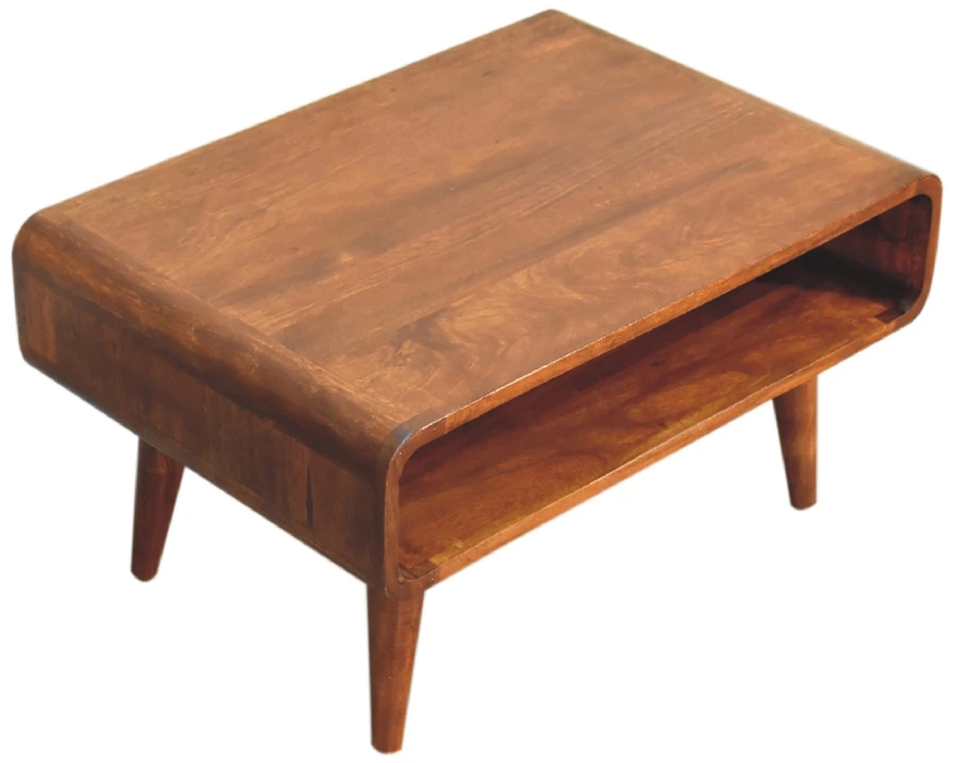 TV staliukas Artisan Furniture Riešutmedžio atspalvio TV spintelė, 65 cm