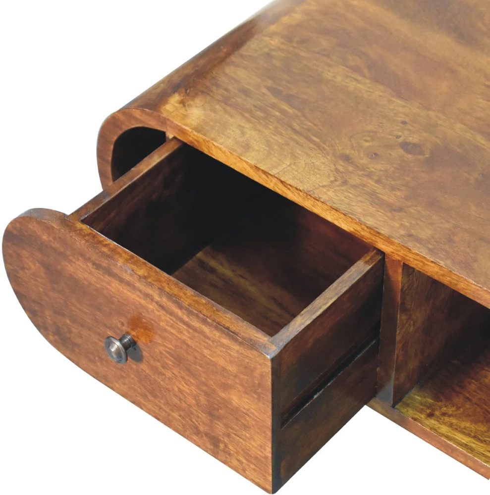 TV staliukas Artisan Furniture Riešutmedžio TV spintelė