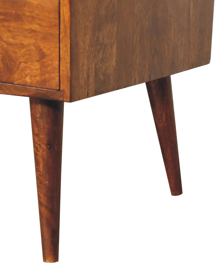 TV staliukas Artisan Furniture Riešutmedžio TV spintelė