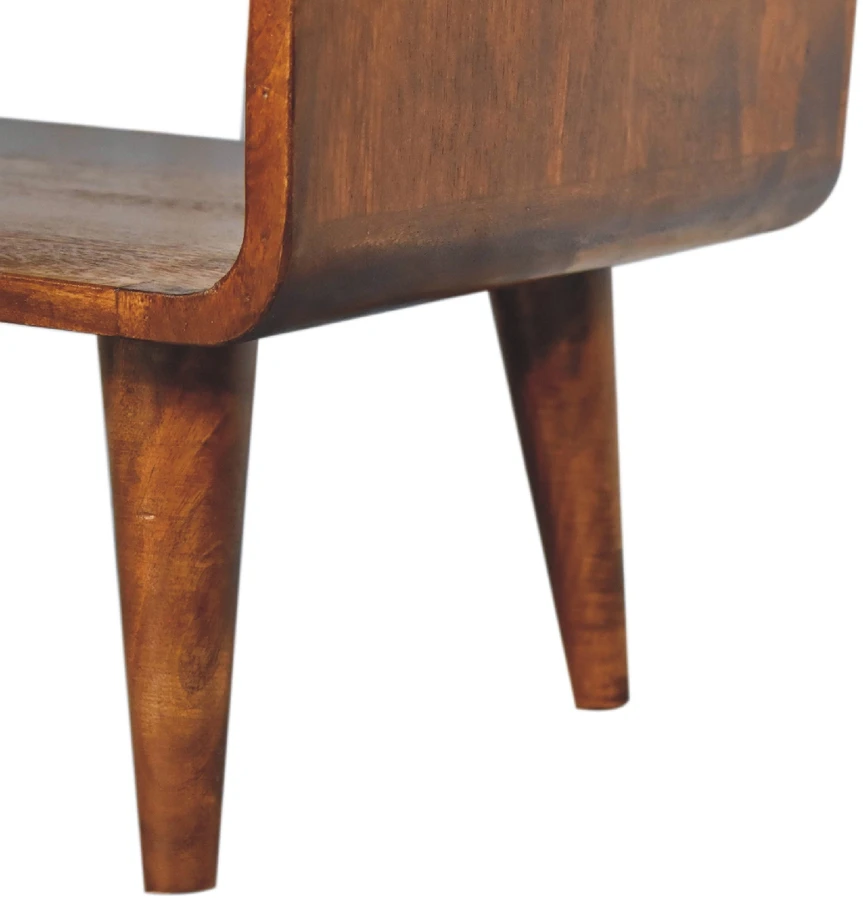 TV staliukas Artisan Furniture Riešutmedžio atspalvio TV spintelė, 65 cm