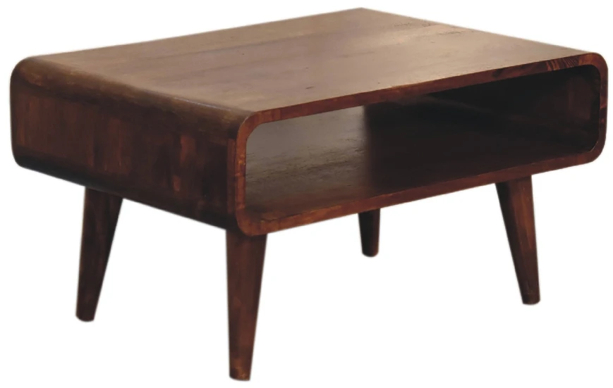 TV staliukas Artisan Furniture Riešutmedžio atspalvio TV spintelė, 65 cm