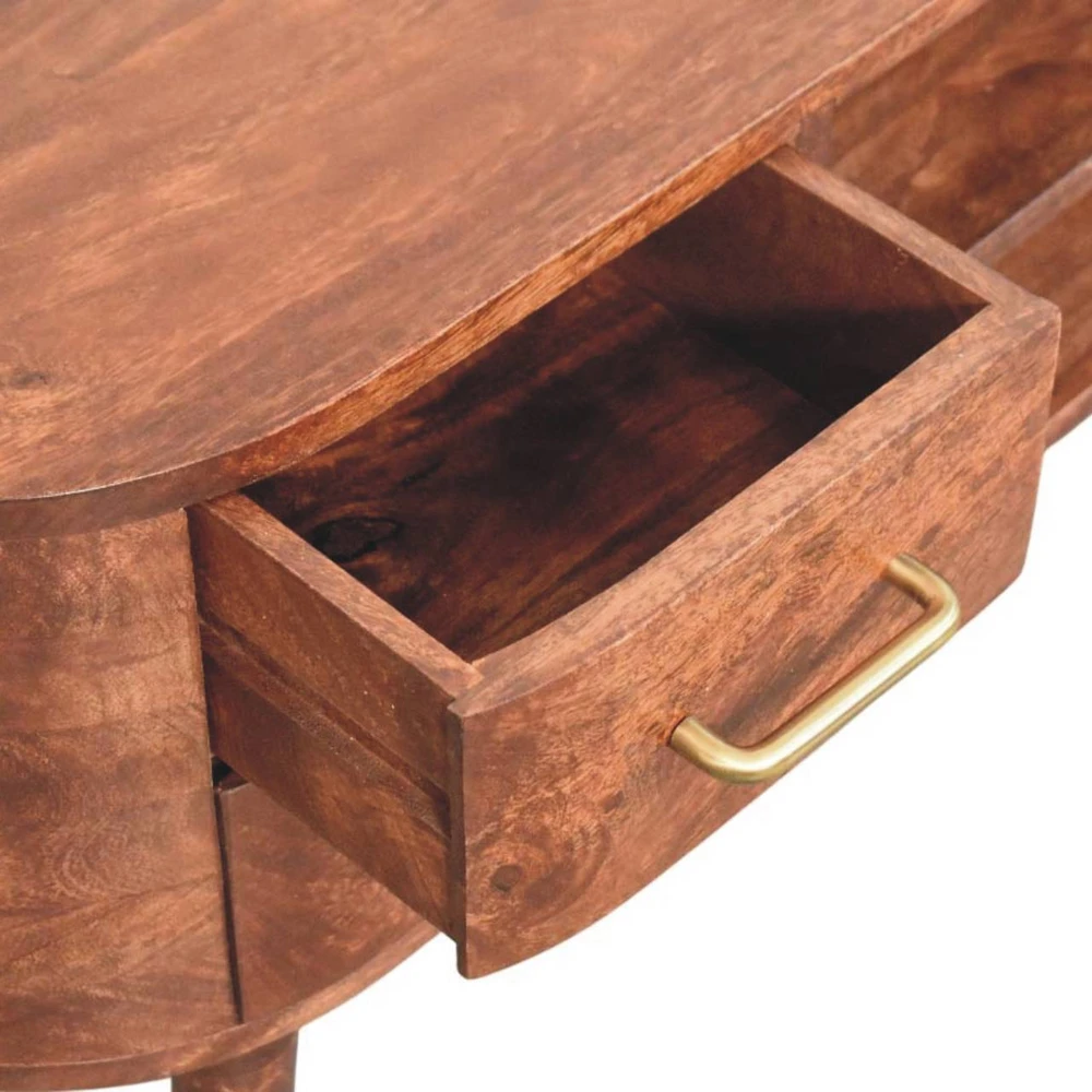 TV staliukas Artisan Furniture Valenza TV spintelė su 2 stalčiais
