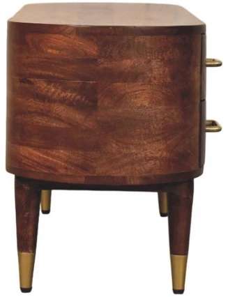 TV staliukas Artisan Furniture Valenza TV spintelė su 2 stalčiais