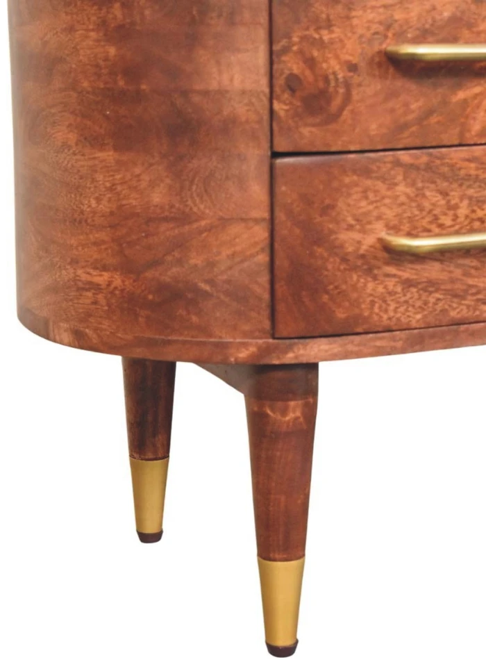 TV staliukas Artisan Furniture Valenza TV spintelė su 2 stalčiais