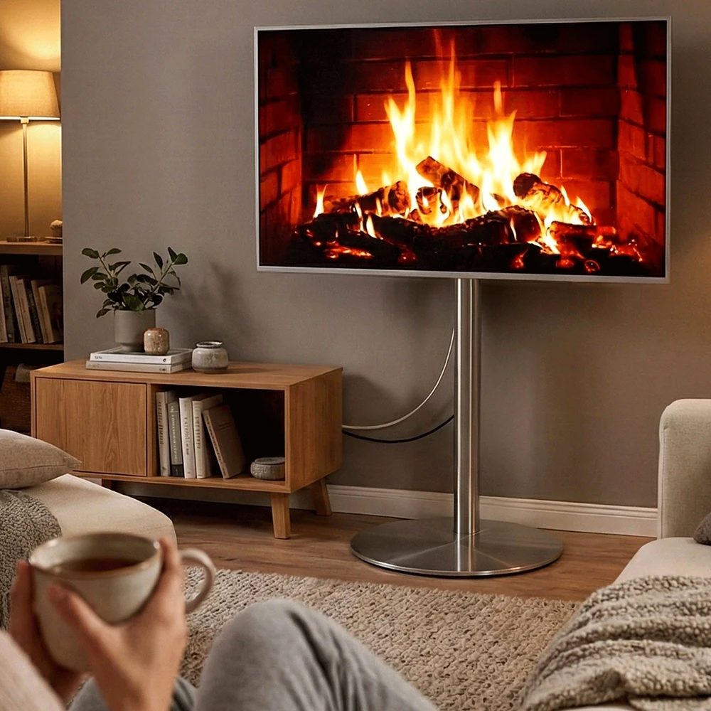 TV staliukas Clp Trading Mville Apvalus TV stovas