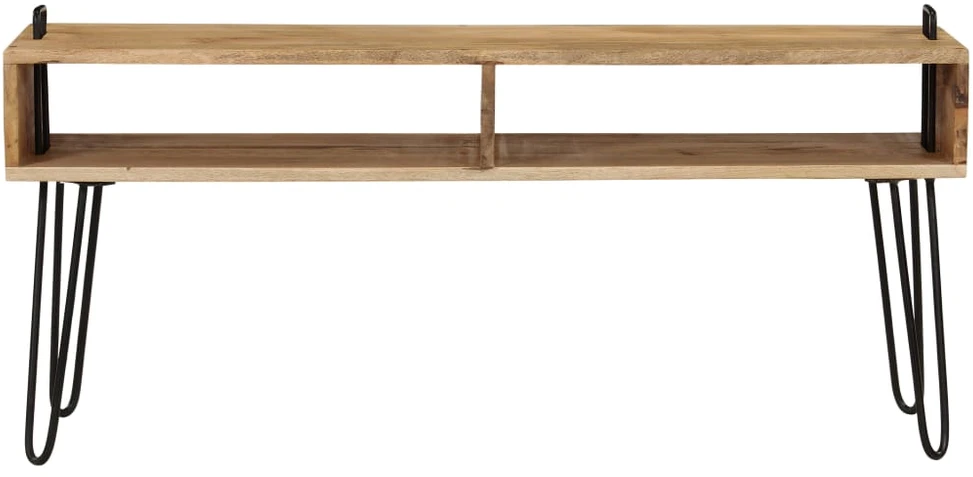 TV staliukas, mango medienos masyvas, 110x35x45cm