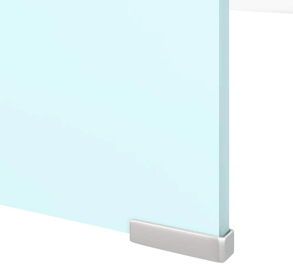 TV staliukas TV stovas/monitoriaus pakyla, žalias, 120x30x13cm, stiklas
