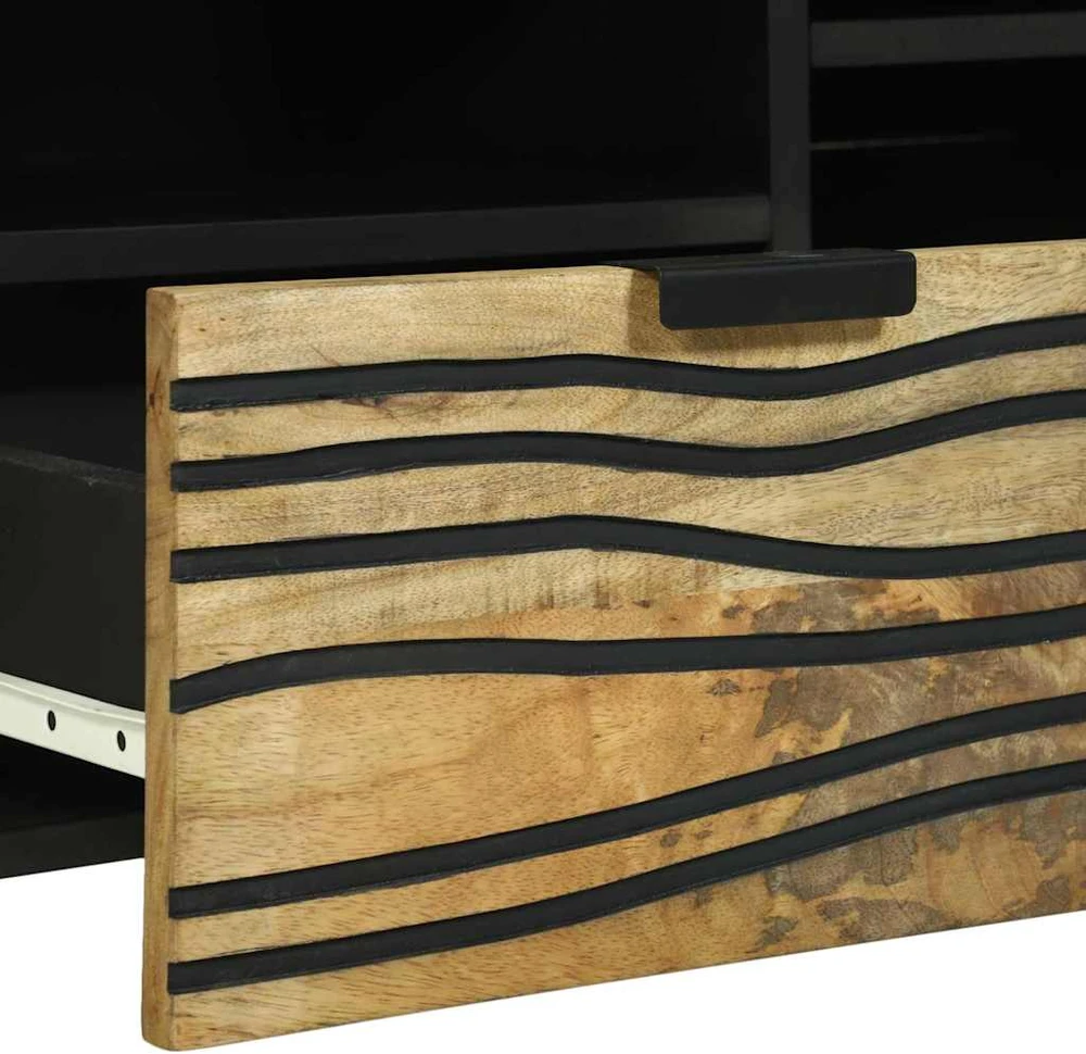 TV staliukas TV vienetai 100 x 33 x 46 cm Ruda Apdirbta mediena