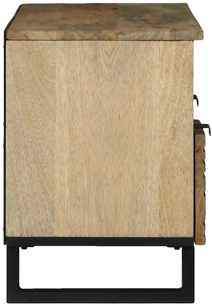 TV staliukas TV vienetai 100 x 33 x 46 cm Ruda Apdirbta mediena