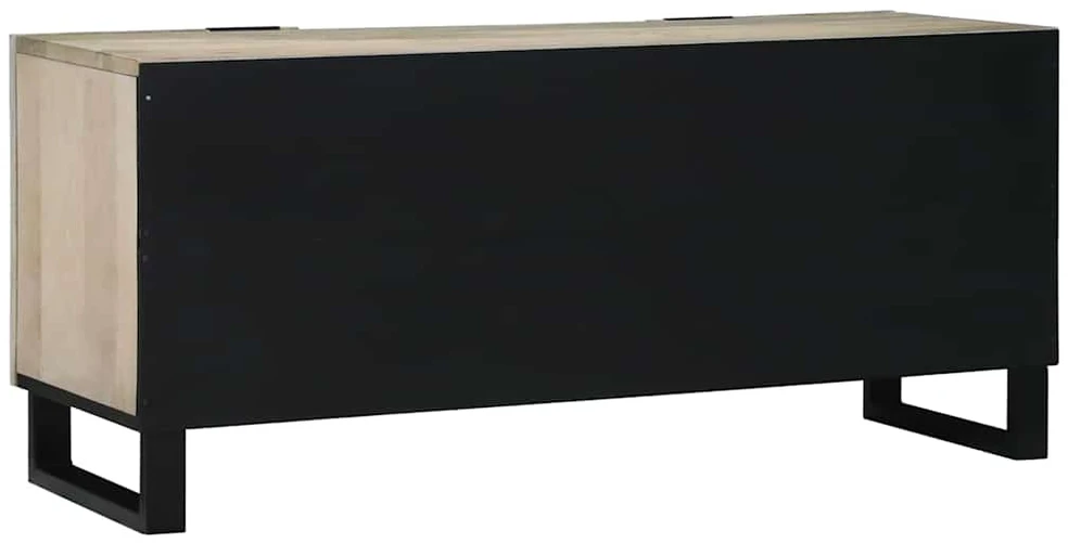 TV vienetai 105 x 33 x 46 cm Balta Apdirbta mediena