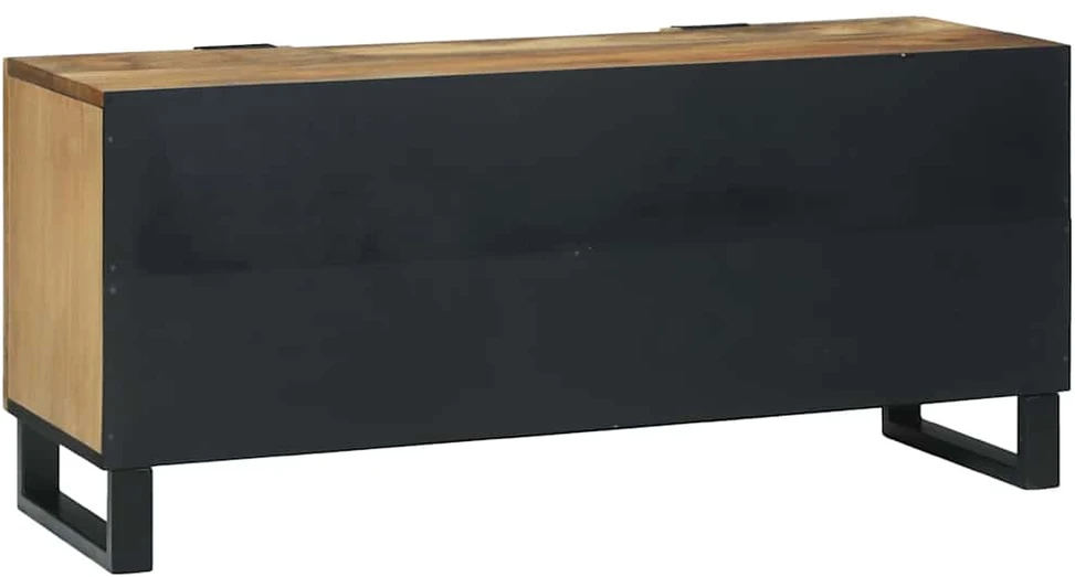 TV staliukas TV vienetai 105 x 33 x 46 cm Ruda Apdirbta mediena
