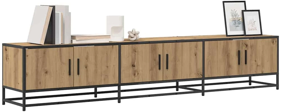 TV staliukas TV vienetai 210 x 35 x 41 cm Amatininkų ąžuolas