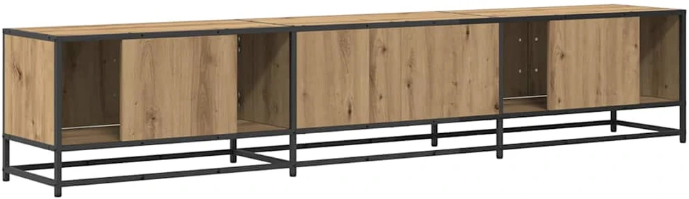 TV staliukas TV vienetai 210 x 35 x 41 cm Amatininkų ąžuolas