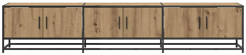 TV staliukas TV vienetai 210 x 35 x 41 cm Amatininkų ąžuolas