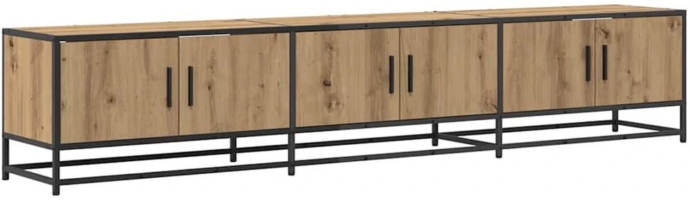 TV staliukas TV vienetai 210 x 35 x 41 cm Amatininkų ąžuolas
