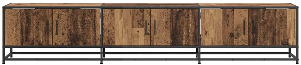 TV staliukas TV vienetai 210 x 35 x 41 cm Senovinis medis Apdirbta mediena