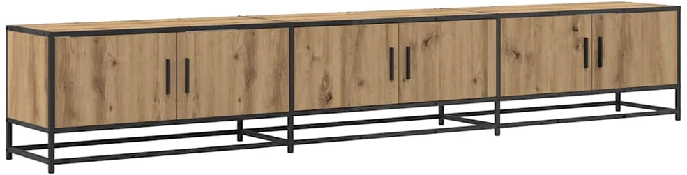 TV staliukas TV vienetai 240 x 35 x 41 cm Amatininkų ąžuolas