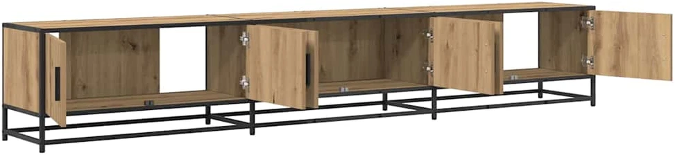 TV staliukas TV vienetai 240 x 35 x 41 cm Amatininkų ąžuolas