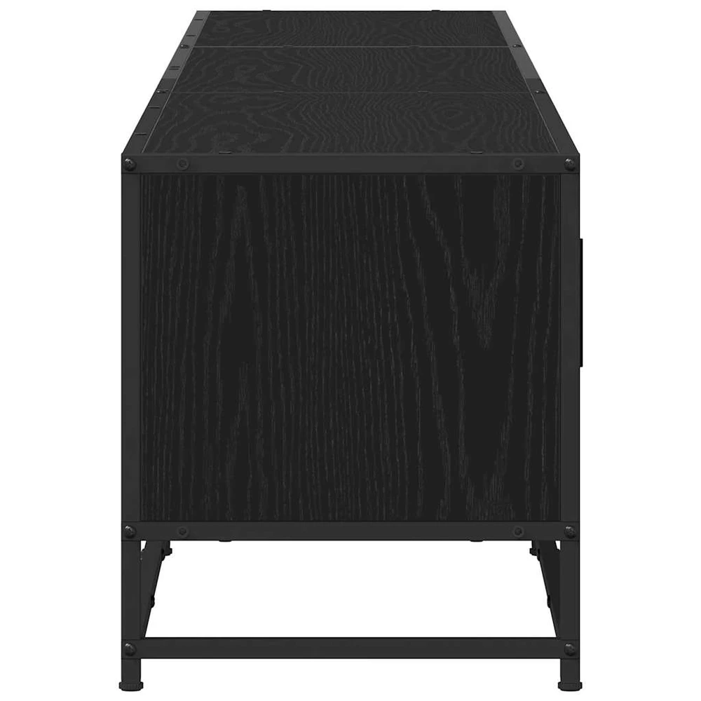 TV staliukas TV vienetai 240 x 35 x 41 cm Juodas ąžuolas Apdirbta mediena