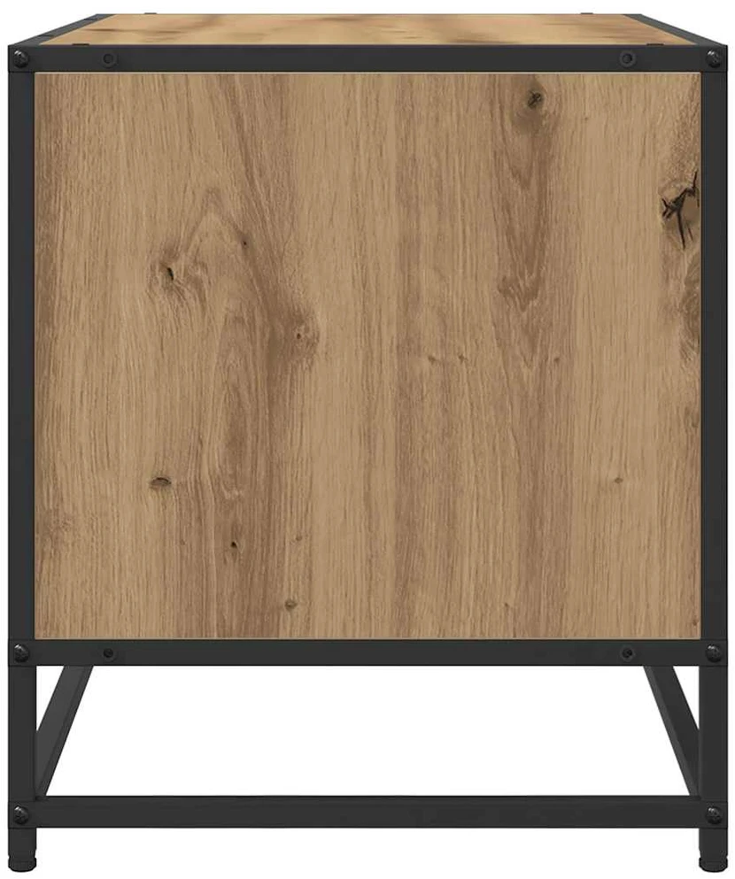 TV staliukas TV vienetai 61 x 40 x 46 cm Amatininkų ąžuolas Apdirbta mediena