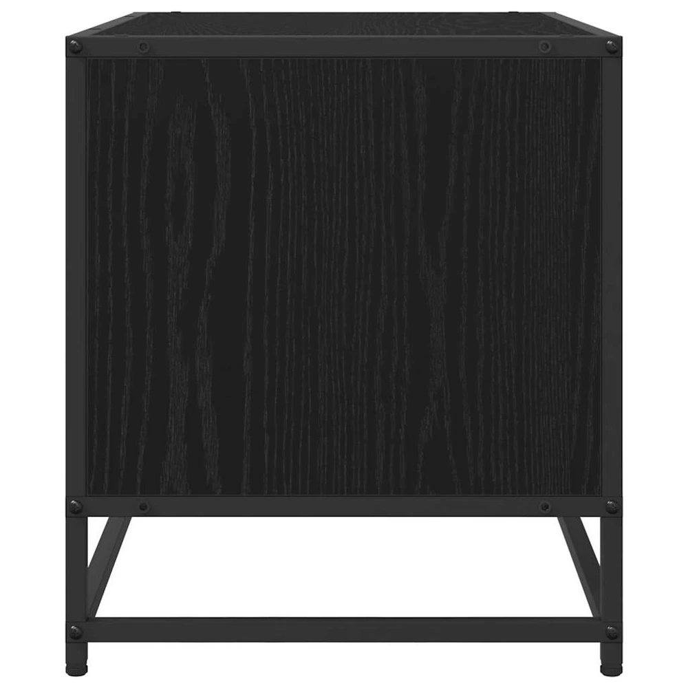 TV staliukas TV vienetai 61 x 40 x 46 cm Juodas ąžuolas Apdirbta mediena