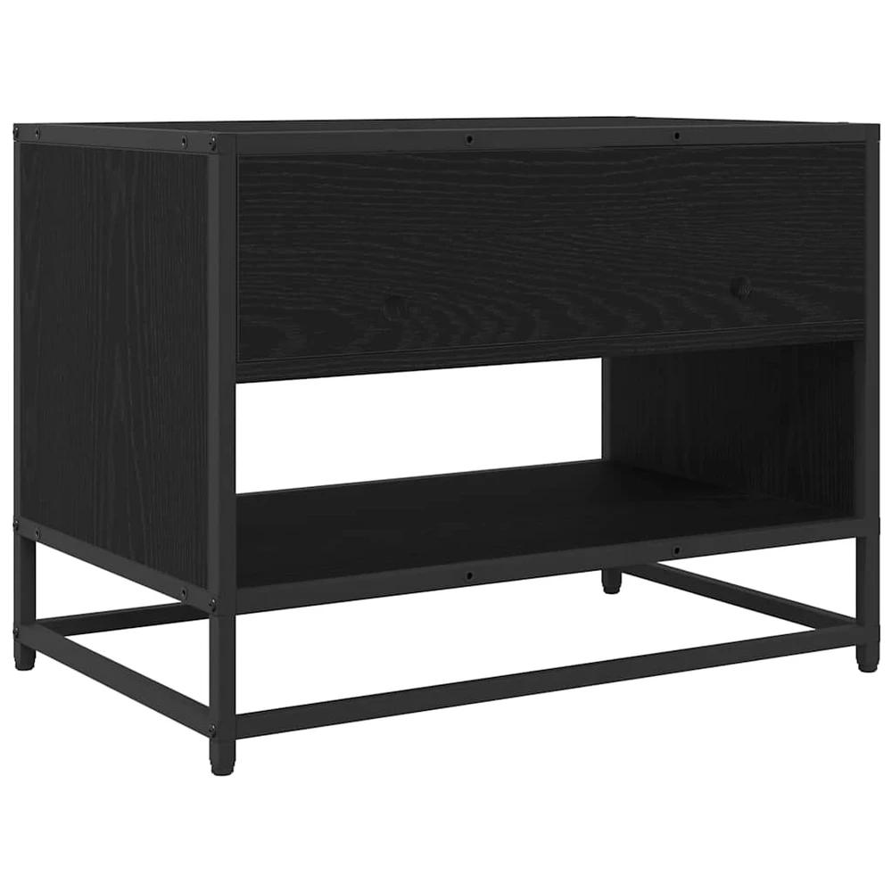 TV staliukas TV vienetai 61 x 40 x 46 cm Juodas ąžuolas Apdirbta mediena