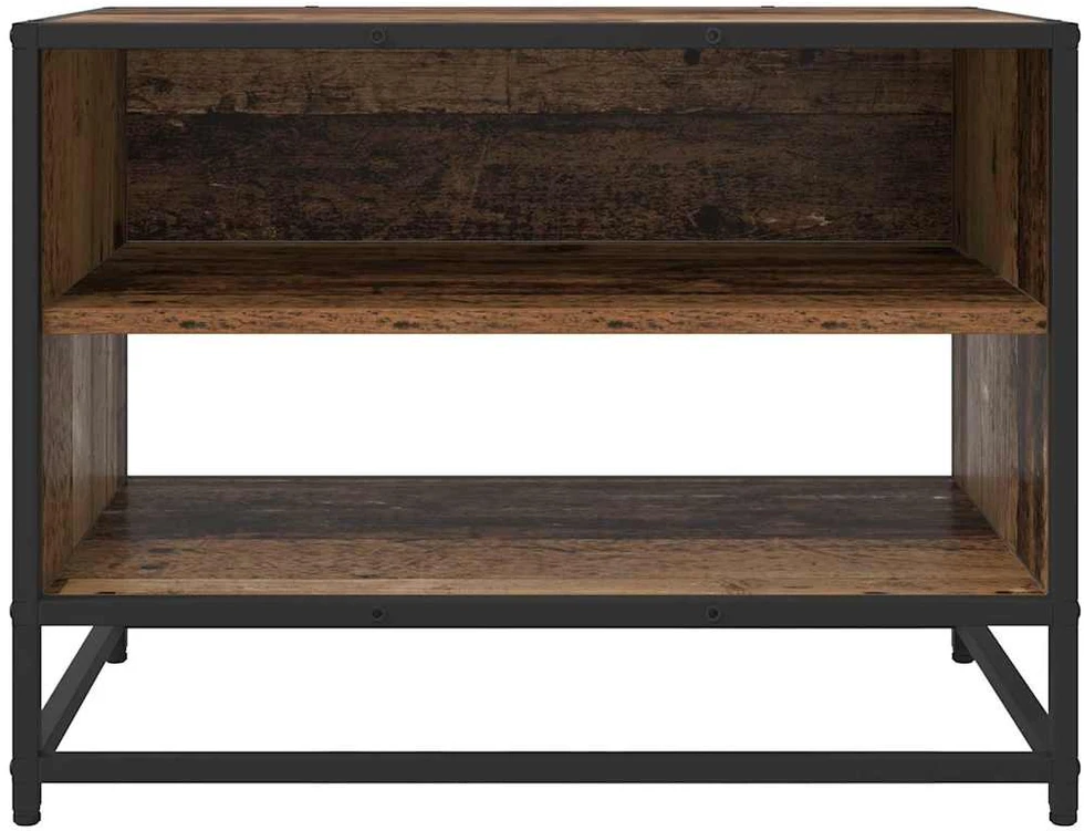 TV staliukas TV vienetai 61 x 40 x 46 cm Senovinis medis Apdirbta mediena