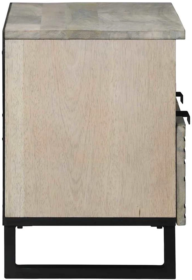 TV staliukas TV vienetai 70 x 33 x 46 cm Balta Apdirbta mediena