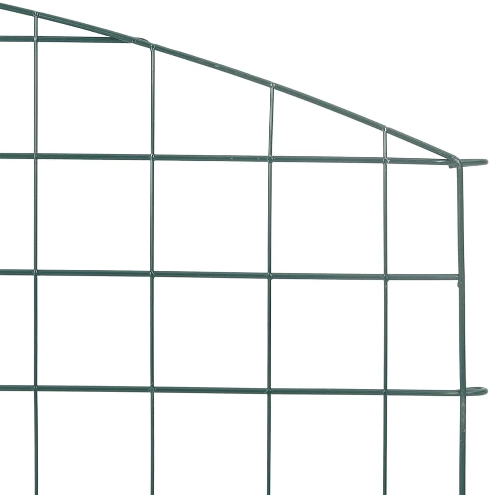 Tvenkinio tvoros rinkinys 5 vnt. 100 x 50 cm Plienas Žalia
