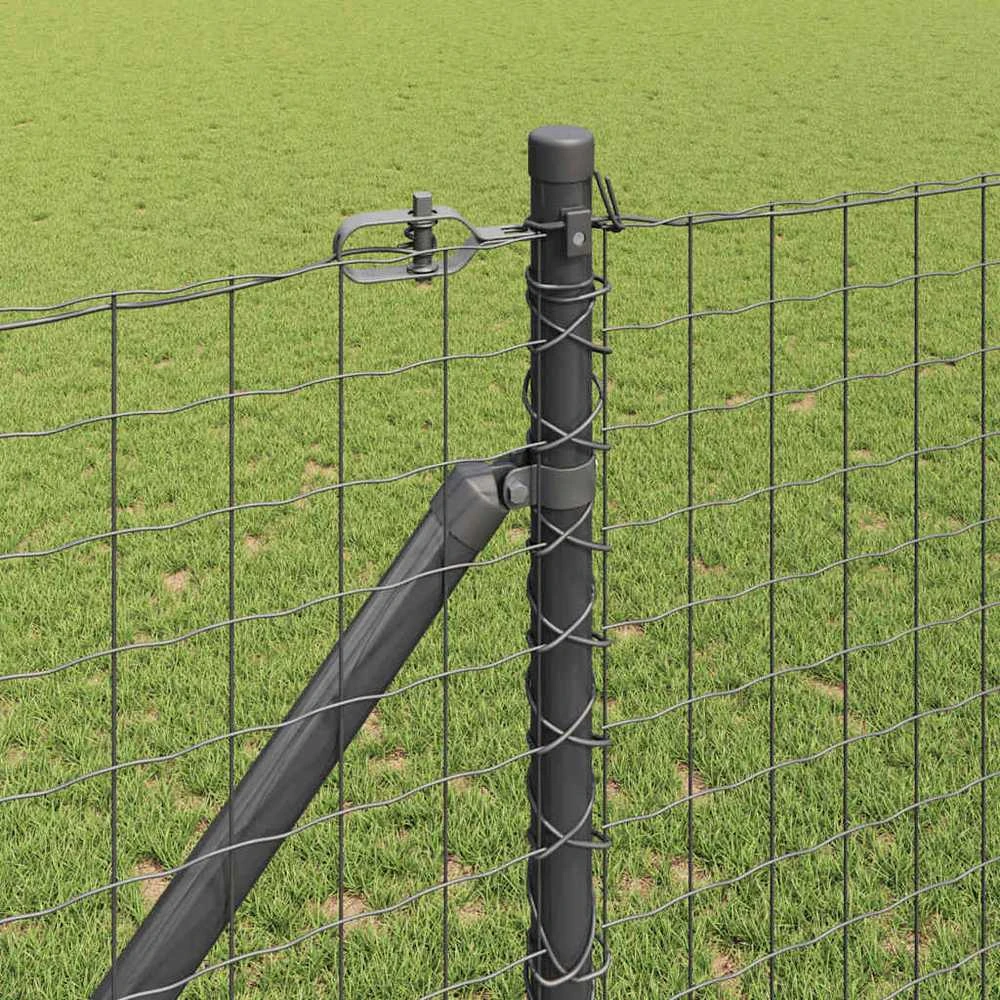 Žemės smaigalis tvoros stulpas 7 vnt. Pilka