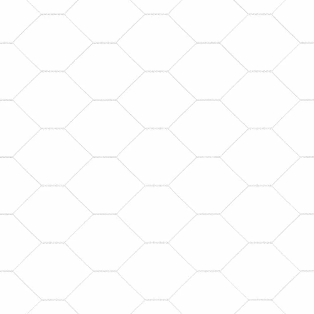 Hexagonal Fence with Post 25 x 0,6 m Galvanizuotas plienas