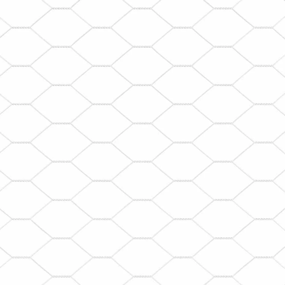 Hexagonal Fence with Post 25 x 1,5 m Galvanizuotas plienas