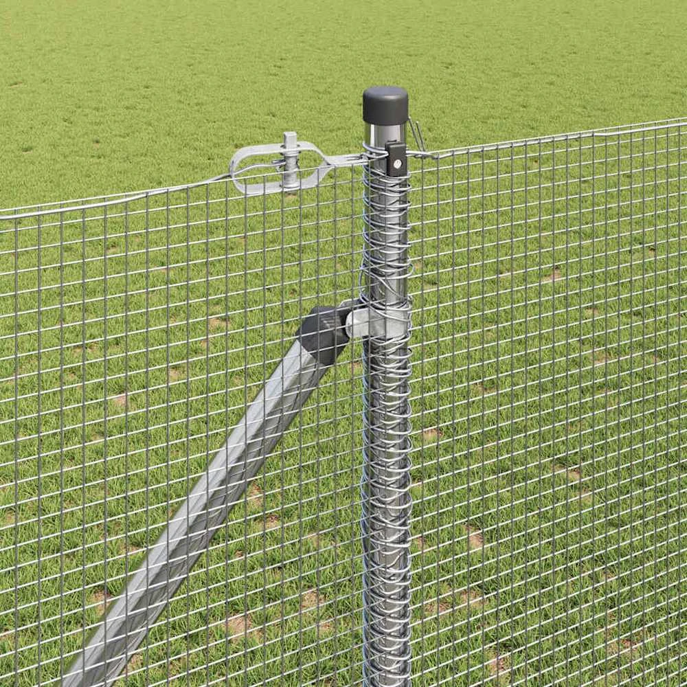 Suvirintas vielinis tvoras su smailiais galais 50 x 1,4 m