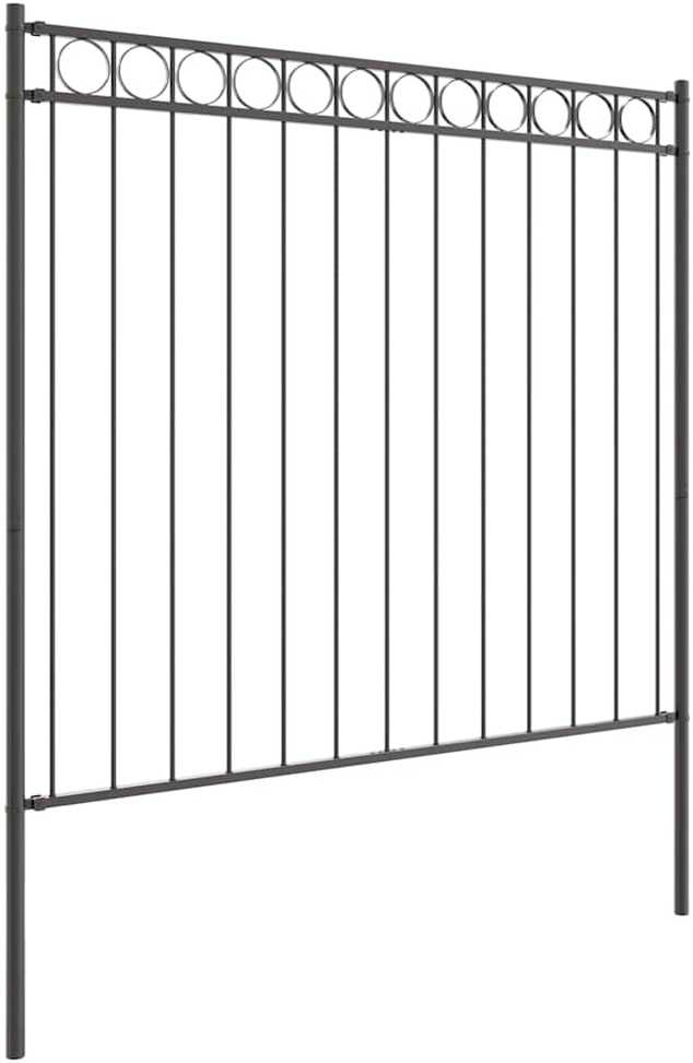 Tvorelių elementas ASSEN 170 x 200 cm Plienas Pilka