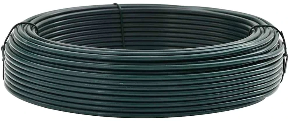 Tvorelių rišimo viela Žalia 25 m PVC