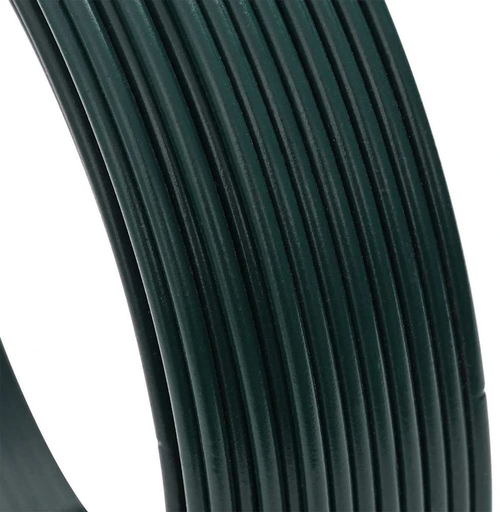 Tvorelių rišimo viela Žalia 25 m PVC