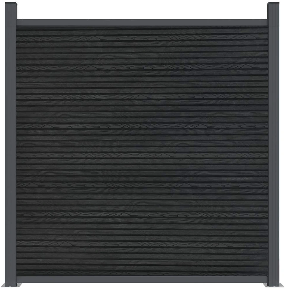 Tvoros segmentas, pilkos spalvos, 1737x186cm, WPC