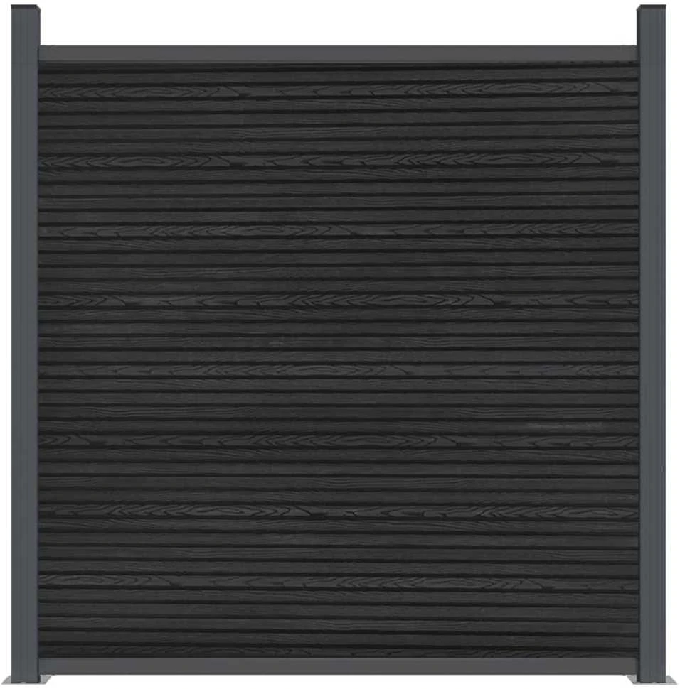 Tvoros segmentas, pilkos spalvos, 526x186cm, WPC