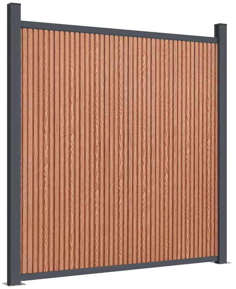 Tvoros segmentas, rudos spalvos, 1218x186cm, WPC