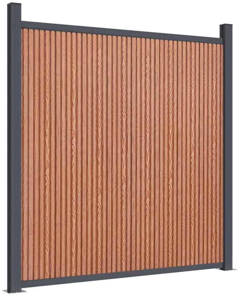 Tvoros segmentas, rudos spalvos, 1391x186cm, WPC