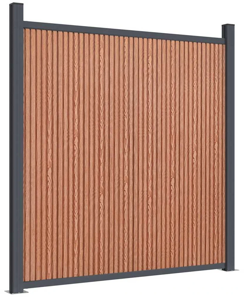 Tvoros segmentas, rudos spalvos, 699x186cm, WPC
