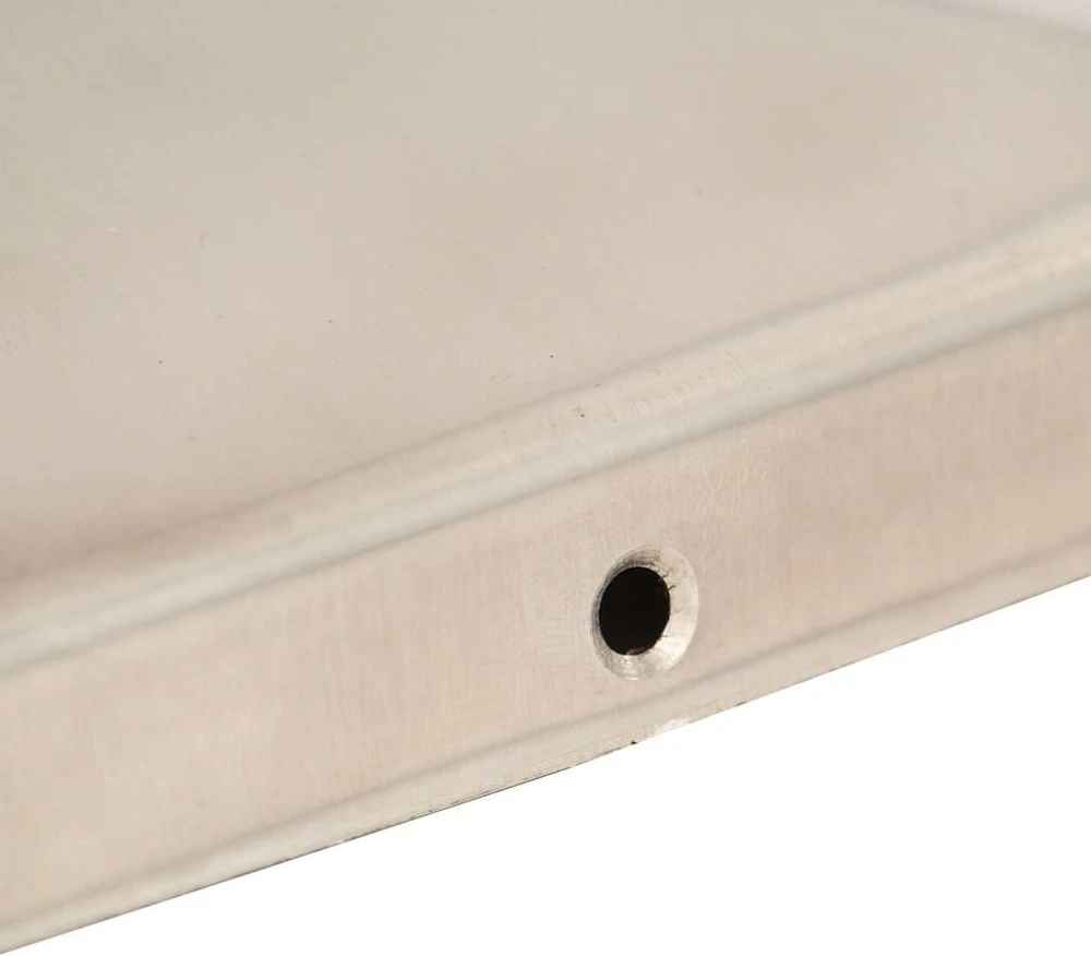 Tvoros stulpų dangteliai, 6vnt., 101x101mm, nerūdijantis plienas