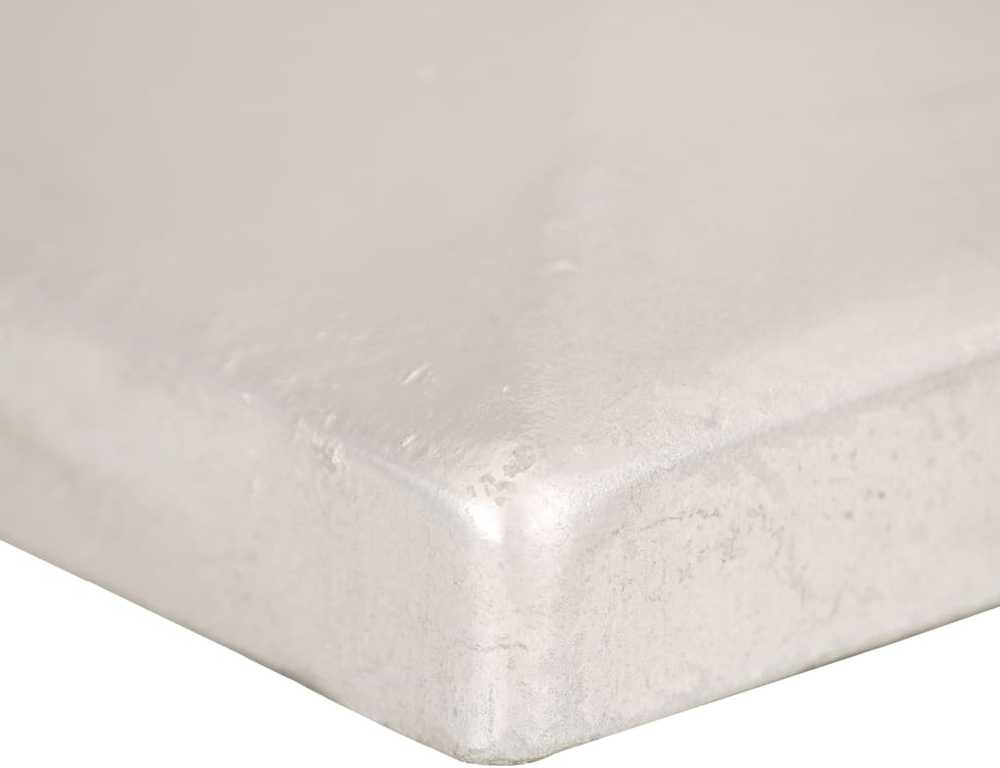 Tvoros stulpų dangteliai, 6vnt., 91x91mm, galvanizuotas metalas